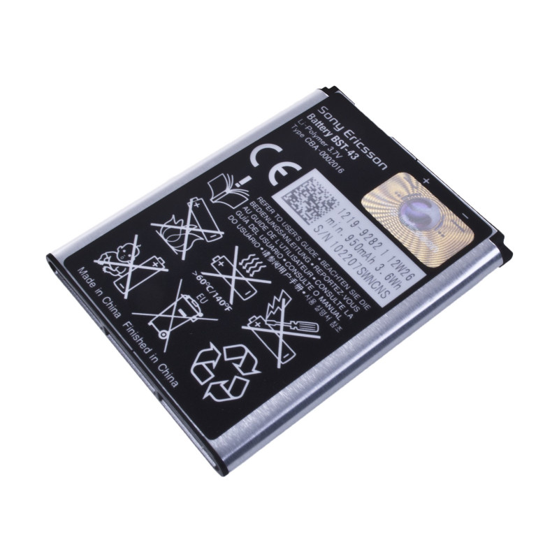 Baterie Sony Ericsson BST-43 Li-pol 1000mAh (bulk)