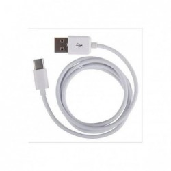 Whitenergy datový a napájecí kabel micro USB bílý / černý