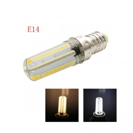 LED žárovka E14 teplá bíla 8W svíčka gelová stmívatelná