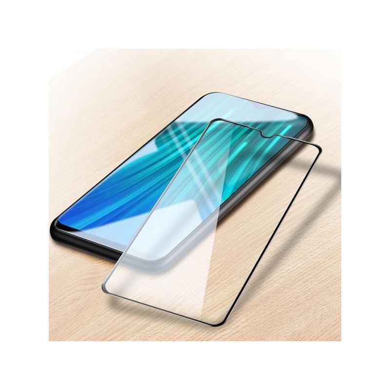 5D tvrzené sklo s rámečkem pro Xiaomi Redmi Note 8 Pro - černé