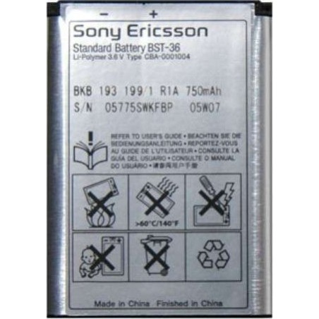 Originální Sony Ericsson BST-36